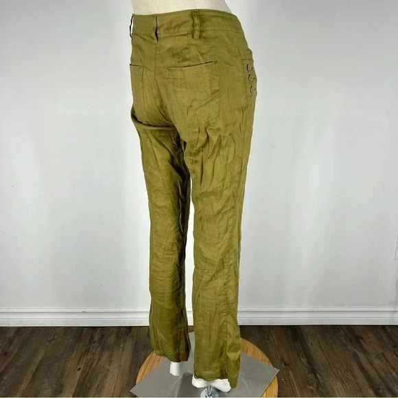 Cabi Charlie Trouser  5314R linen blend size 2 - Picture 5 of 12